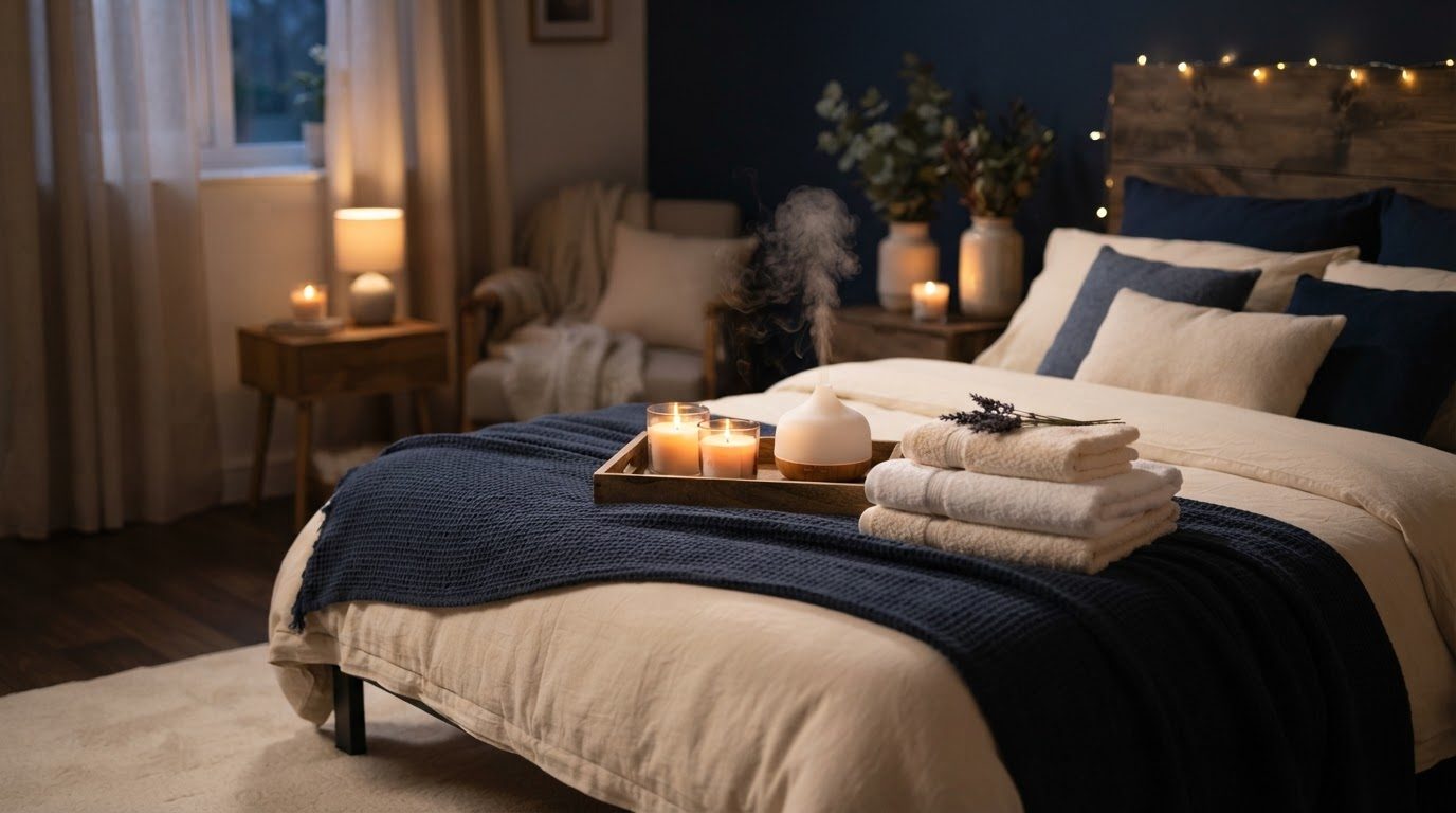 Turn your bedroom into a spa
